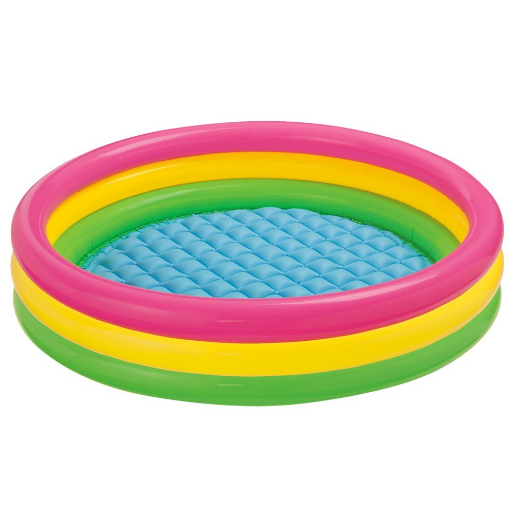 INTEX Sunset Kids Pool 3ft 9in x 10in | Inflatable Splash Pool