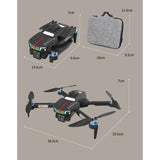 J6 Pro Foldable Drone with 8K Camera & 2.4GHz Control – Accessories Kit Included