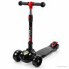 Black Sporty Kick Scooter for Kids