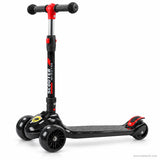 Black Sporty Kick Scooter for Kids