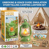 Kids Camping Lantern Pretend Play Set | LED Flame Effect with Storytelling & Sound