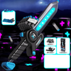 Kids Soft Bullet Sword Toy with LED Lights | Manual Action Sword for Boys