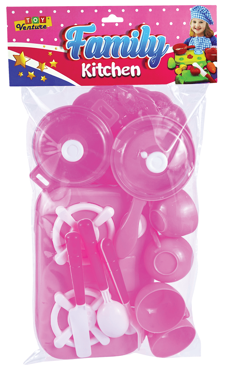 24-Piece Kitchen Set – Fun Pretend Cooking Playset for Kids