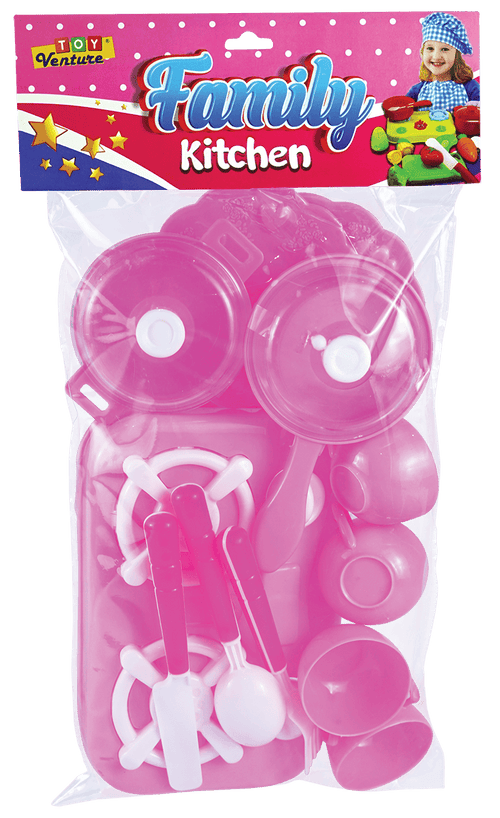 24-Piece Kitchen Set – Fun Pretend Cooking Playset for Kids
