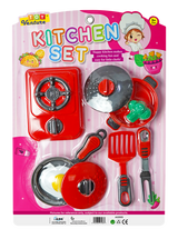 Kitchen Set Card (Medium) – Pretend Play Cooking Toy for Kids