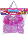Kids Kitchen Cooking Playset with Utensils