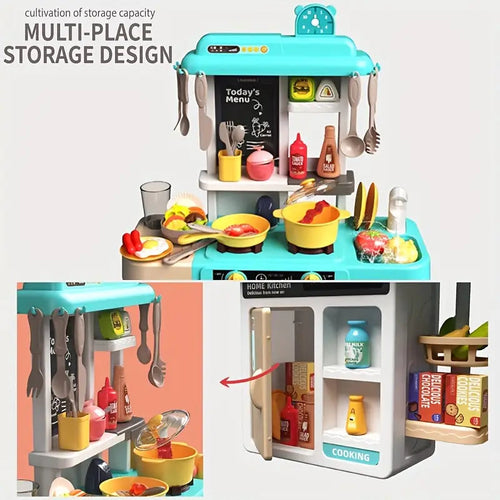52 Pcs Spray Kitchen Set – Spray Wash Basin Detail | ToyVerse
