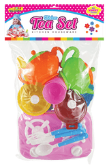 Kitchen Tea Set – Pretend Cooking & Tea Party Playset for Kids