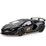 Lamborghini Aventador SVJ63 Diecast Model Car – 1:18 Scale with Lights & Sound