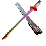 LED Katana Sword Toy — Real Smoke, Sparks &amp; 7-Color Glow Blade for Kids