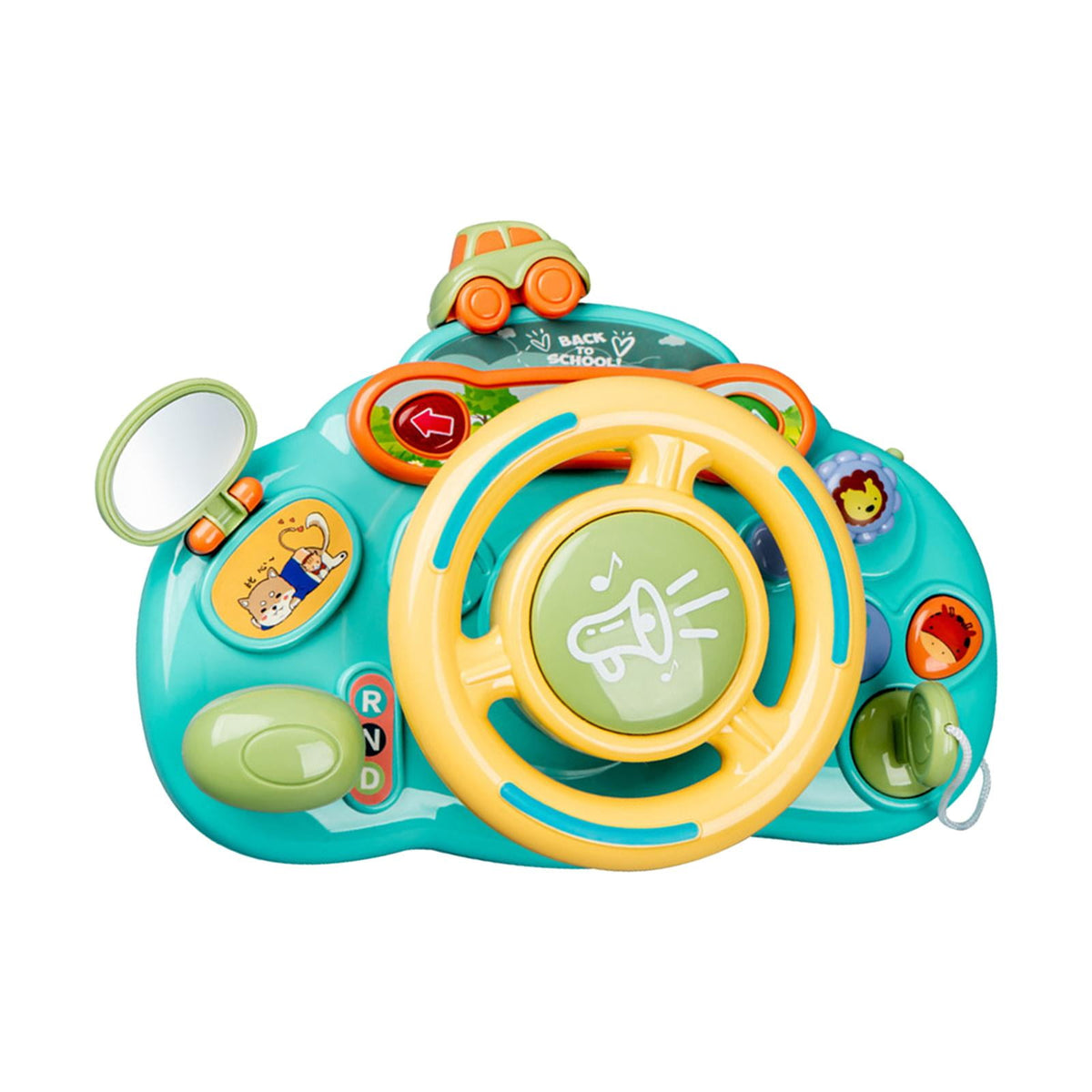 Kids Musical Steering Wheel Toy | Lights & Sounds