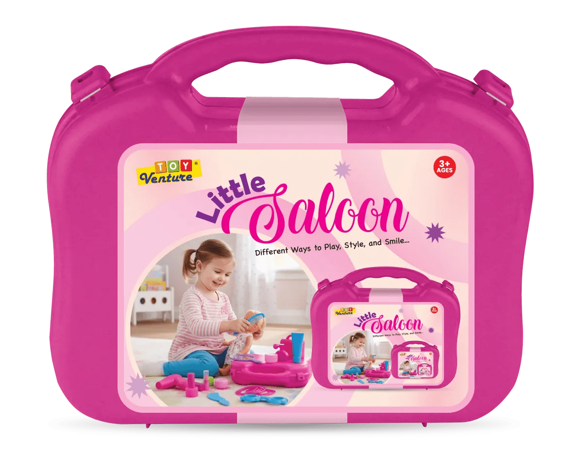 Little Salon Box – Kids Beauty Styling Playset