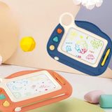 Magnetic Space Drawing Board for Kids – Reusable Doodle Board with Stamps