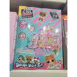 LOL Surprise 4-Floor Doll House – 318-Piece LED Playset