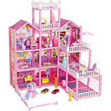 Lovely Home DIY Doll House – 257-Piece Assemble Playset for Kids