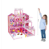 Lovely Home DIY Doll House – 257-Piece Assemble Playset for Kids
