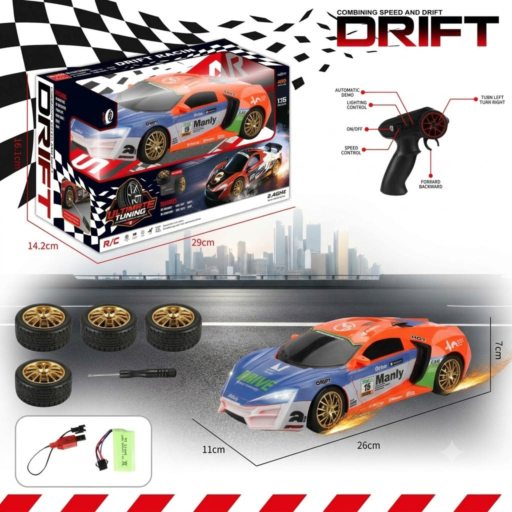 Lykan Hypersport RC Drift Car – 1:16 Scale