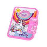 Magical Unicorn Notebook Locker Set with Accessories for Kids