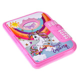 Magical Unicorn Notebook Locker Set with Accessories for Kids
