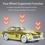 Mercedes-Benz 300SL 1:24 Diecast Model Car – Crystal Color Gullwing