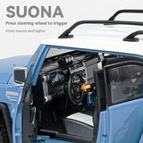 Toyota FJ Cruiser 1:24 Diecast Model Car – Pull-Back with LED Headlights