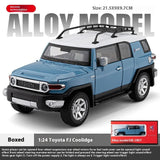 Toyota FJ Cruiser 1:24 Diecast Model Car – Pull-Back with LED Headlights