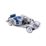 Maisto 1:18 Mercedes-Benz 500K Special Roadster – Silver