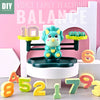 Dinosaur Math Balance Scale Toy with Voice & Number Cards