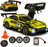 Mercedes AMG GT3 EVO RC Drift Car – 1:16 Scale 4WD with Rechargeable Battery