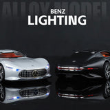 Mercedes AMG Vision GT Diecast Model Car – 1:24 Scale with LED Display Base