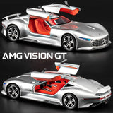 Mercedes AMG Vision GT Diecast Model Car – 1:24 Scale with LED Display Base