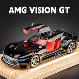 Mercedes AMG Vision GT Diecast Model Car – 1:24 Scale with LED Display Base