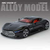 Mercedes AMG Vision GT Diecast Model Car – 1:24 Scale with LED Display Base