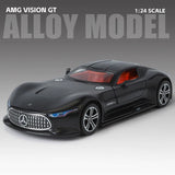 Mercedes AMG Vision GT Diecast Model Car – 1:24 Scale with LED Display Base