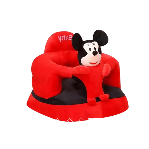 Mickey Baby Sofa Seater | Soft Plush Support Chair for Babies & Toddlers