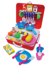 Mini Master Chef Briefcase – Portable Kitchen Playset for Kids