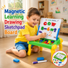 Magnetic Learning Drawing Board for Kids – Letters & Numbers Set