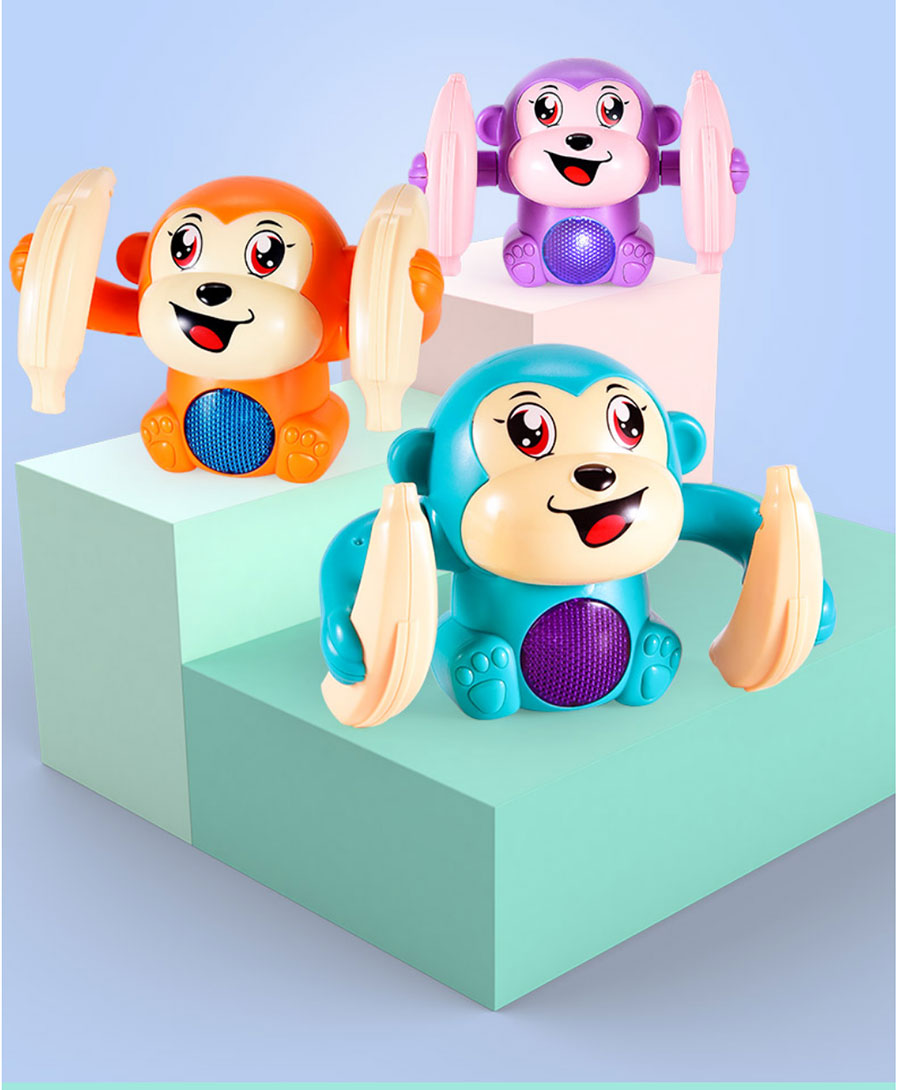 Dancing Monkey Toy for toddlers – showing dance pose – ToyVerse Pakistan