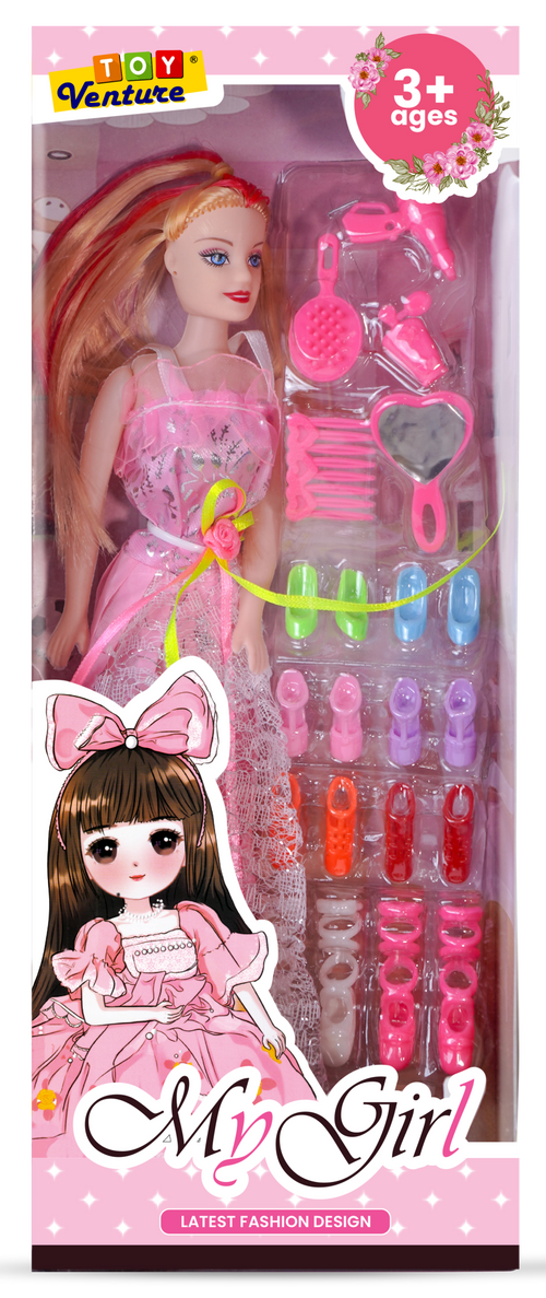 My Girl Fashion Doll with Styling Accessories