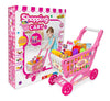 Kids Shopping Cart Toy with 56 Grocery Accessories