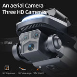 P23 Pro GPS Drone – Triple Camera, 360° Rotate & Optical Flow | 28-Min Flight