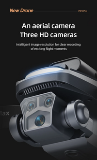 P23 Pro drone triple camera – WiFi FPV real-time transmission