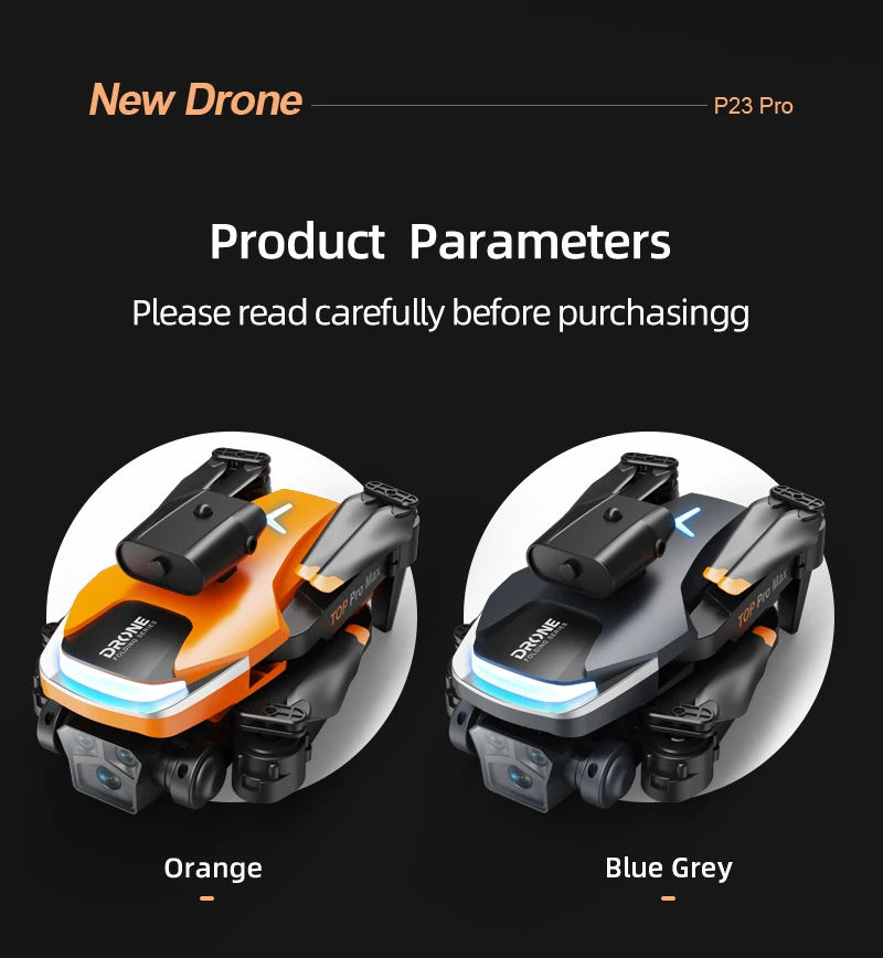 P23 Pro GPS drone – 28-minute flight time rechargeable battery