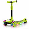 Panda Kids Scooter with LED Light-Up Wheels & Music