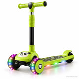 Panda Kids Scooter with LED Light-Up Wheels & Music