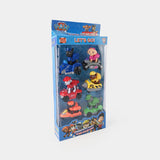 Paw Patrol Figures with Cars | Character Dogs Toy Set for Kids