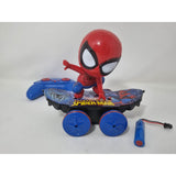 Spiderman RC Mini Skateboard Stunt Scooter with Music & Lights