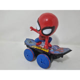 Spiderman RC Mini Skateboard Stunt Scooter with Music & Lights