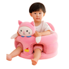 Pink Kitty Baby Sofa Seater – Soft Plush Support Chair for Babies & Toddlers