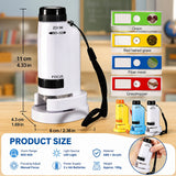 Portable Handheld Microscope for Kids – STEM Science Toy